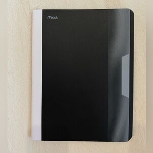 Mead Black and White Notebook